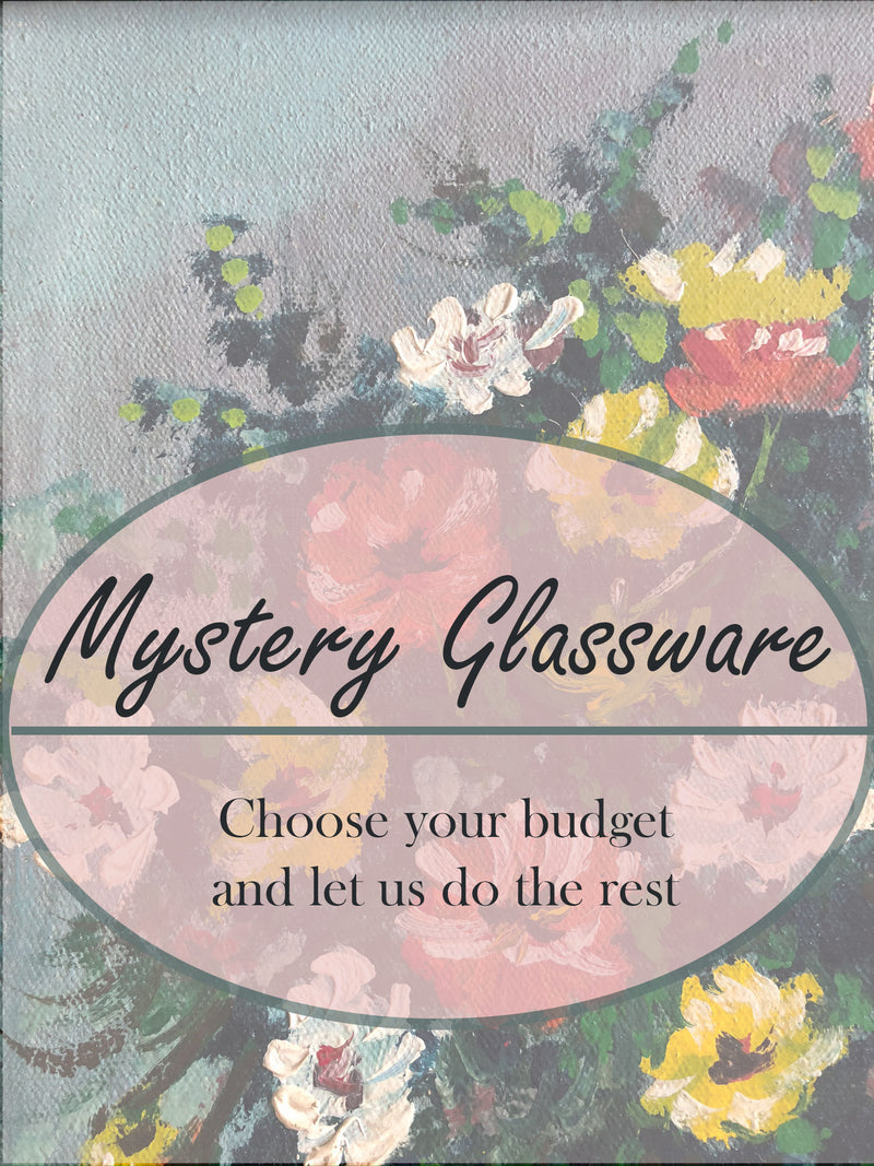 New Mystery Glassware!