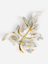 Vintage Leaf Brooch