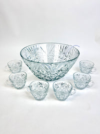 Vintage Punch Bowl Set