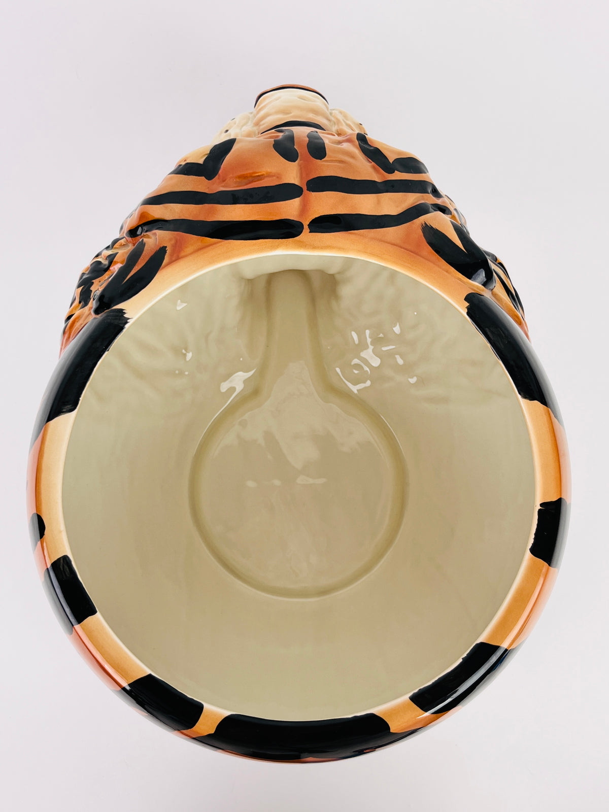 Rare Vintage Fitz & Floyd Tiger Head Planter