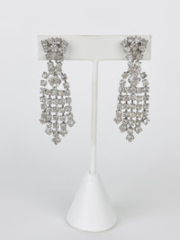Vintage Rhinestone Earrings