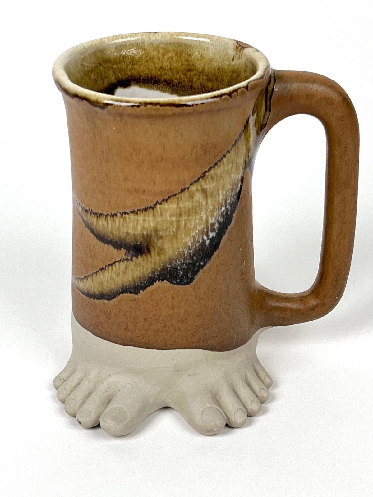 Vintage 1980 Feet Mug