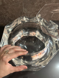 1970s Vintage Alessandro Albrizzi Lucite Ice Bucket