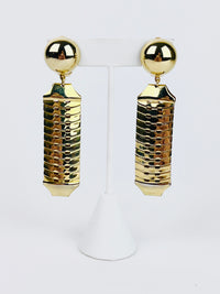 Vintage Snake Chain Earrings