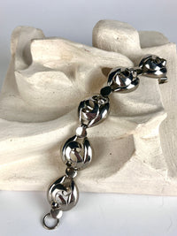Vintage Modernist Link Bracelet