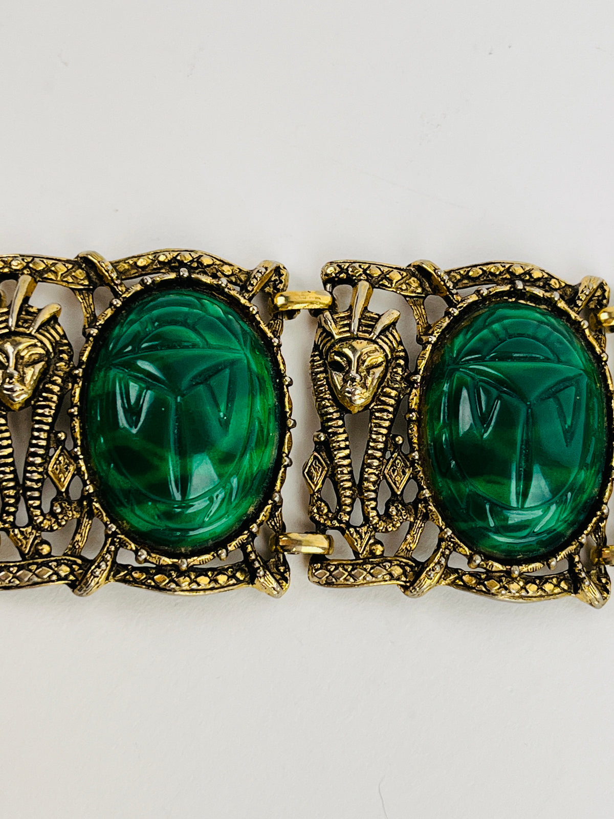 Vintage 1960s Egyptian Revival Bracelet