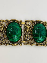 Vintage 1960s Egyptian Revival Bracelet