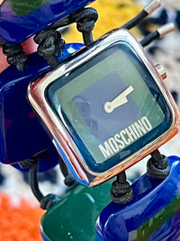 90s Moschino Hours & Minutes Watch and Desk Clock - “I Love 70”