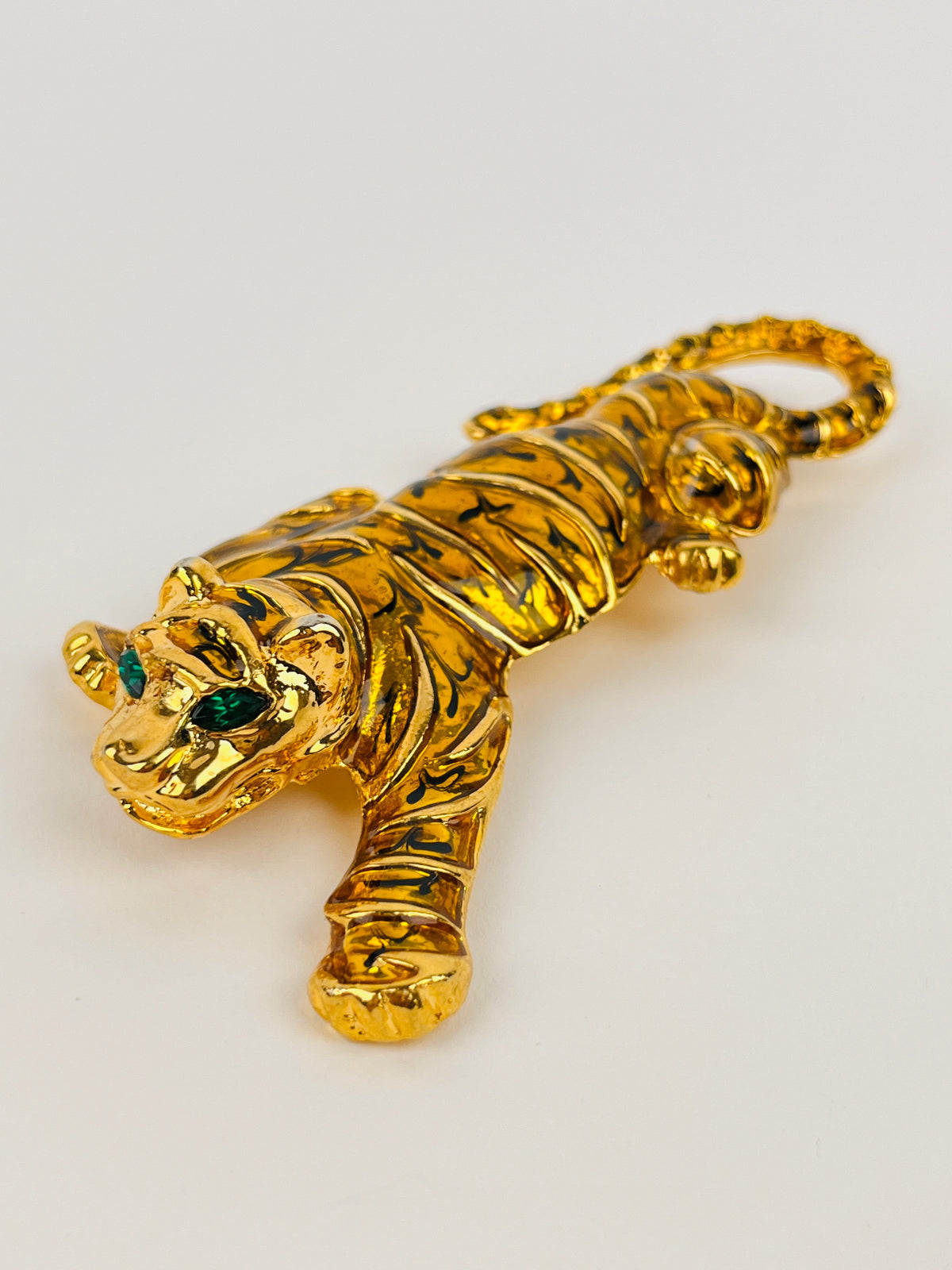 Large Vintage Tiger Brooch