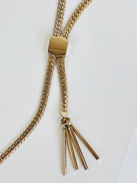 Vintage Adjustable Monet Tassel Necklace