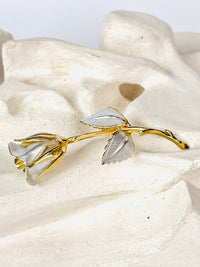 Vintage Rose Brooch