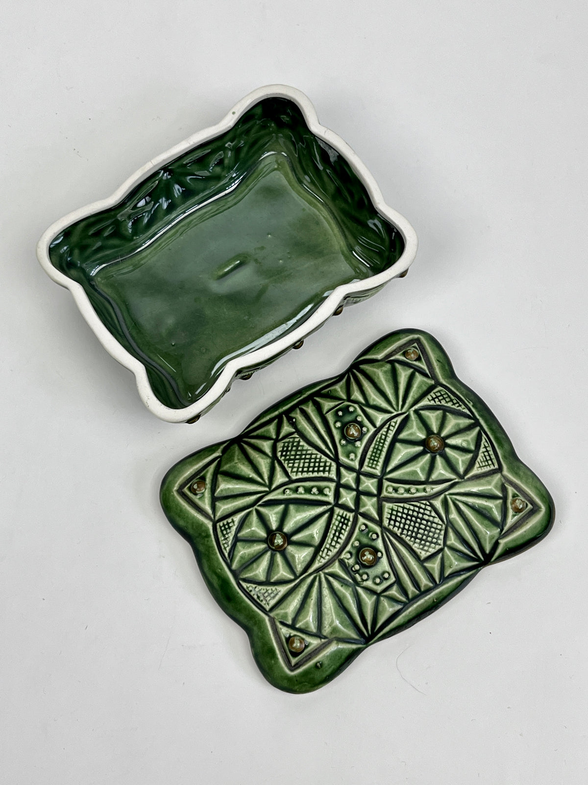 Vintage Mid-Century Trinket Box Set