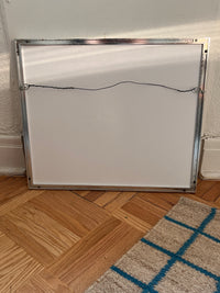 Vintage Handmade Vasarely Style Optical Needlepoint