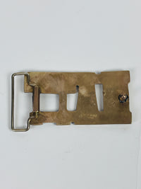 Vintage Brass “Matt” Belt Buckle