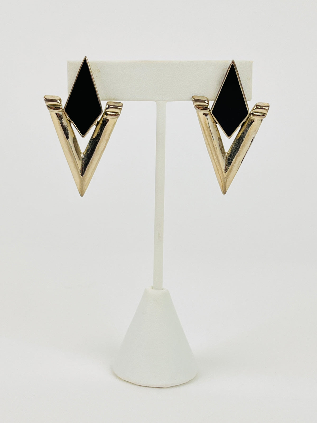 Vintage Silver Tone Costume Earrings