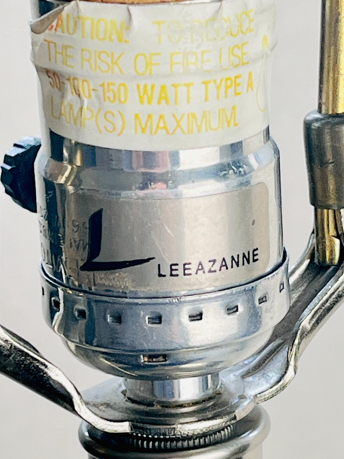 Vintage Postmodern Leeazanne Lamp