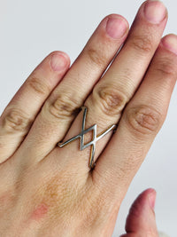 Sterling Silver Cage Ring