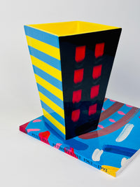 Postmodern Ceramic Waste Basket