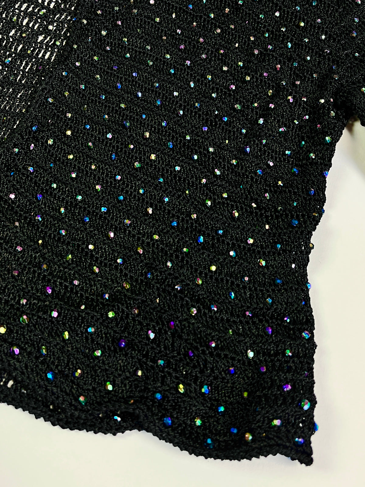 Vintage Knit and Beaded Cardign