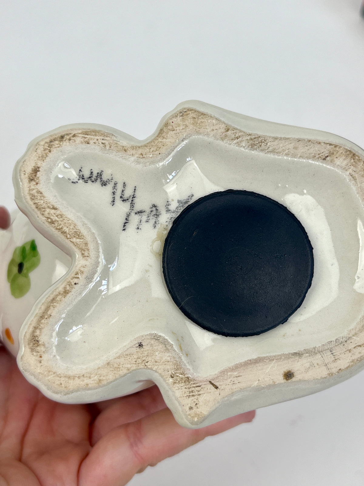 Vintage Hand-Painted Italian Kitty Bank