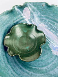 Handmade Studio Pottery Chip and Dip