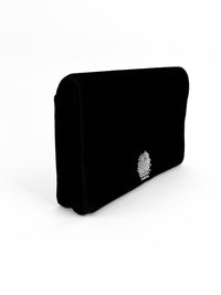 Vintage Black Velvet Evening Bag