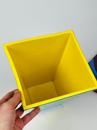 Postmodern Ceramic Waste Basket