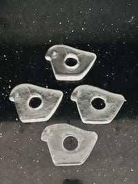 Vintage Swedish Glass Egg Cups / Napkin Rings