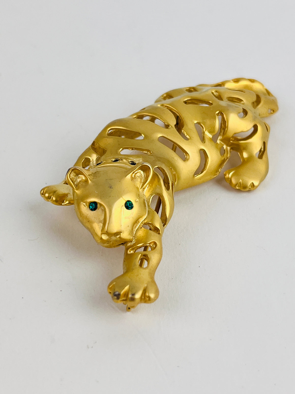 Vintage Tiger Brooch