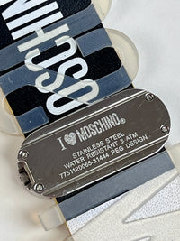 90s Moschino Hours & Minutes Watch and Desk Clock - “I 🖤 Moschino”