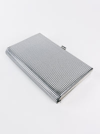 Vintage Silver Grid Bag
