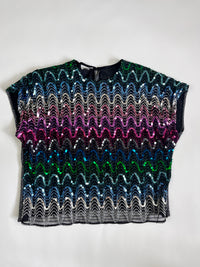 Vintage Sequin Top