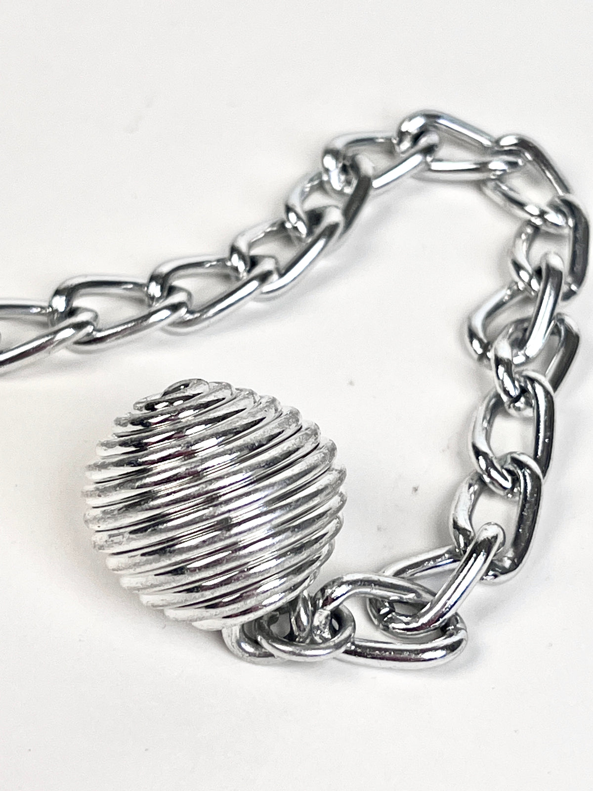 Vintage Silver Link Belt