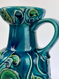 Mid-Century Modern Floral Vase by Bay Keramik