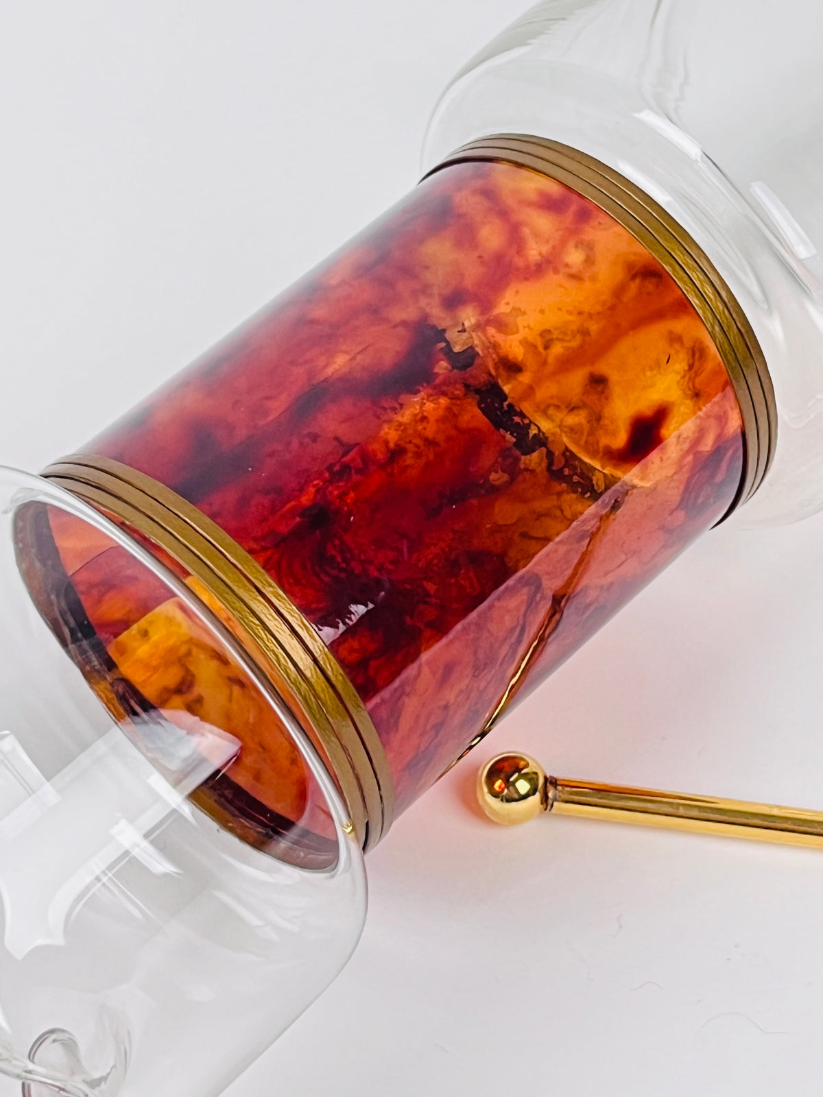 Vintage Mid-Century Cocktail Pitcher & Stirrer