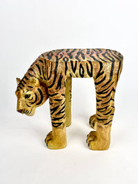 Vintage Tiger Plant Stand