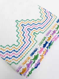 Vintage Swedish Embroidered Guest Towels