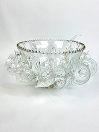 Vintage Punch Bowl Set