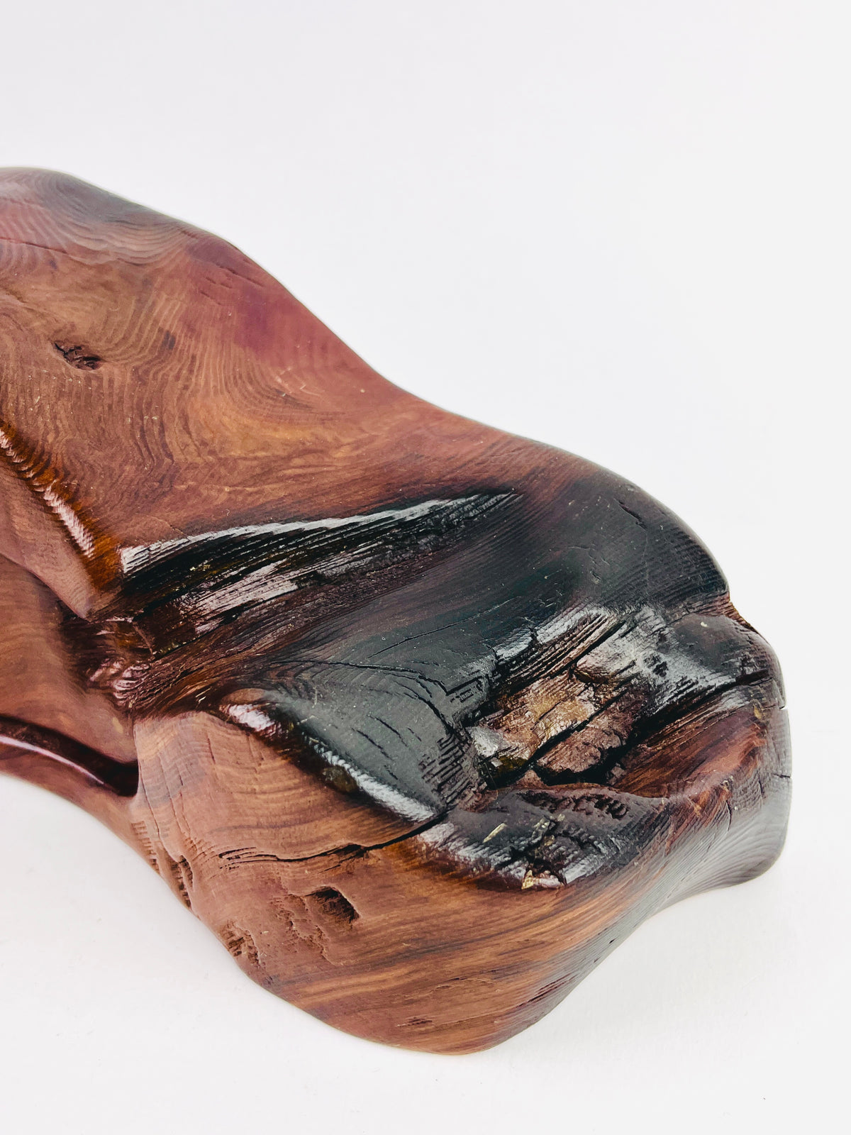 Vintage Carved Wood Box