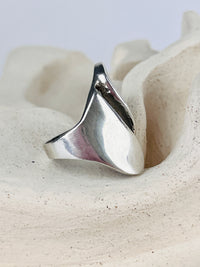 Modernist Sterling Ring