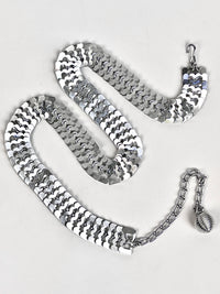 Vintage Silver Link Belt