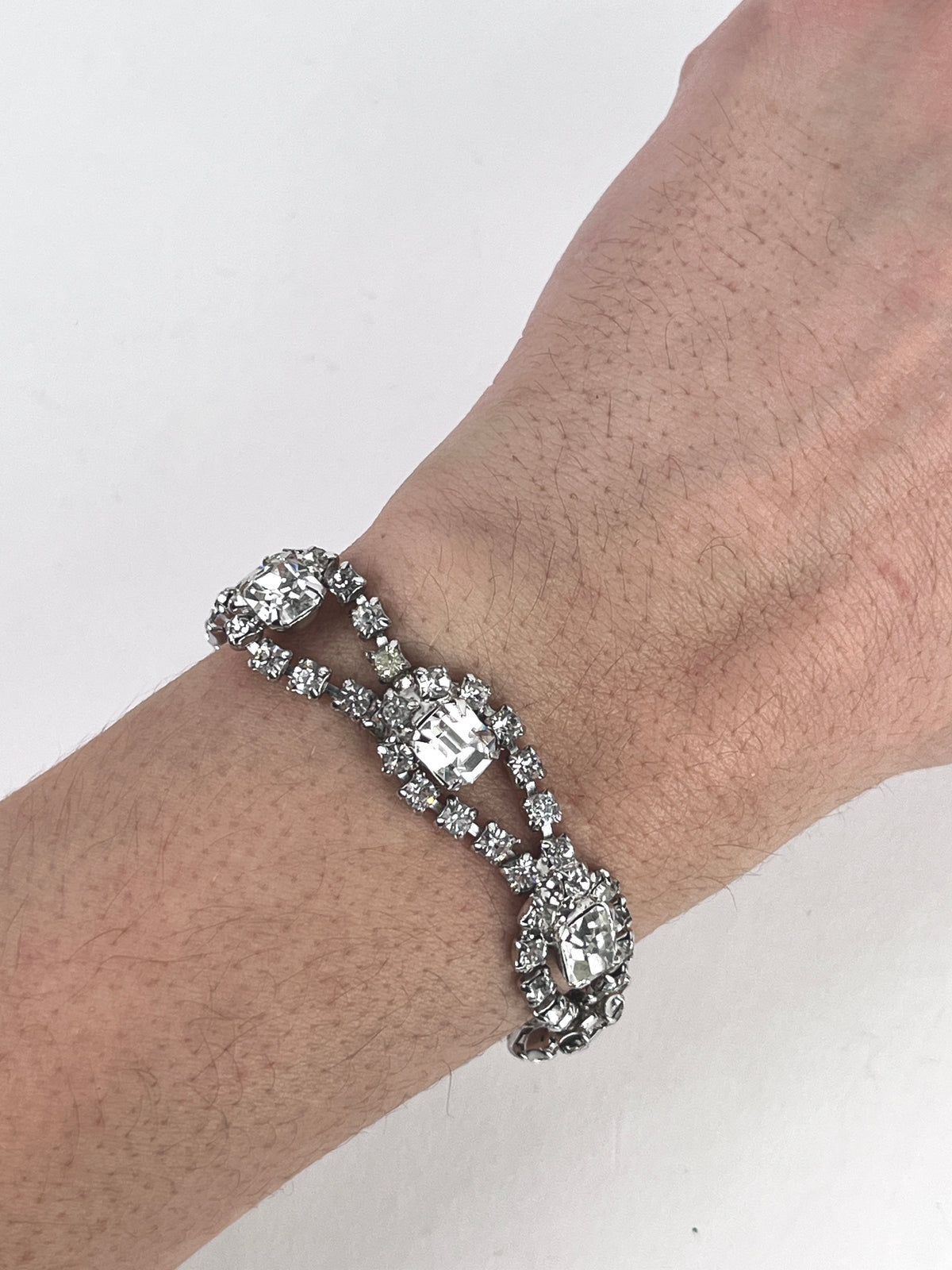 Vintage Rhinestone Bracelet