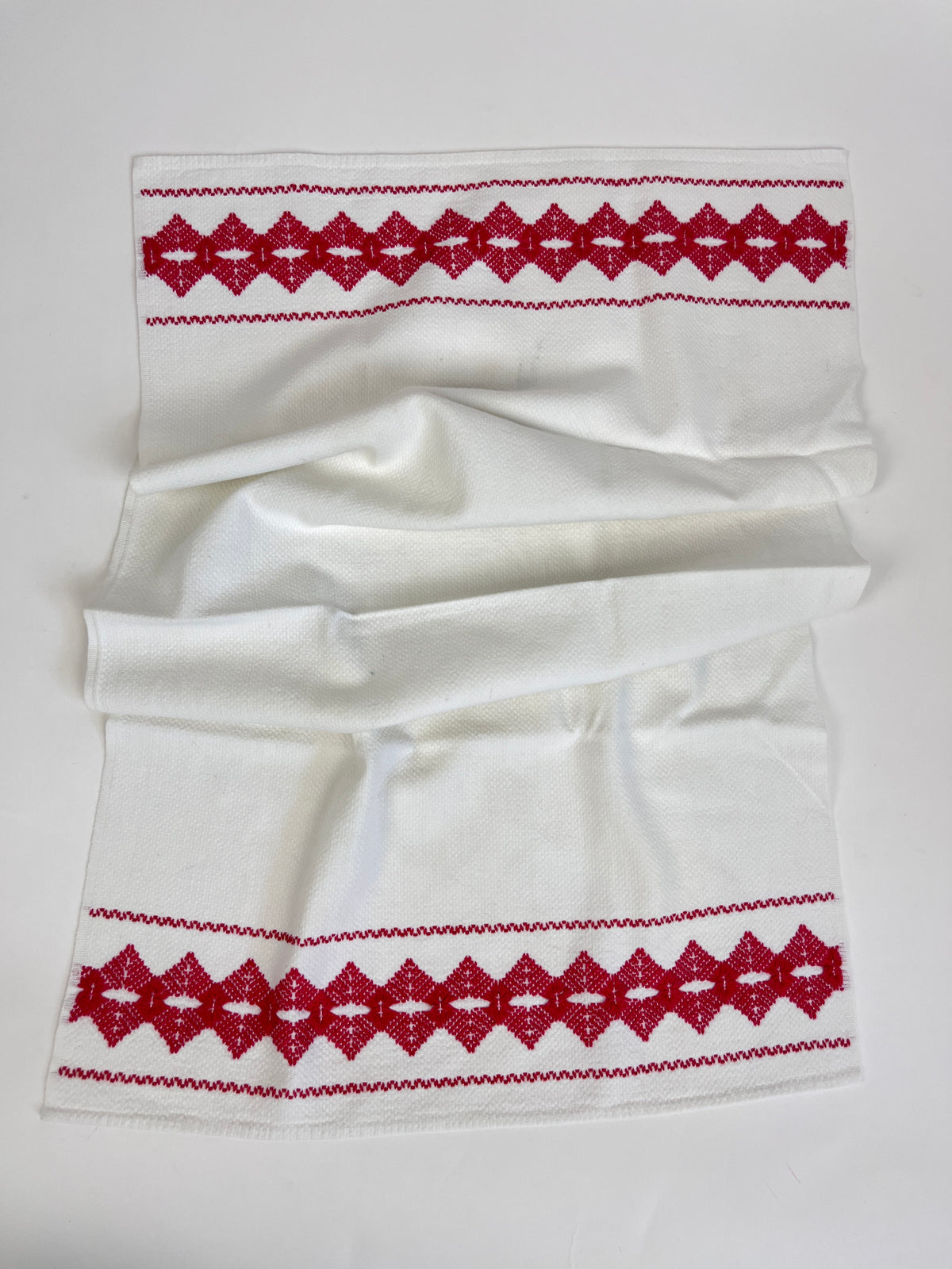 Vintage Swedish Embroidered Guest Towels
