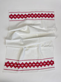 Vintage Swedish Embroidered Guest Towels