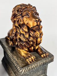 Vintage Hollywood Regency Lion Bookends