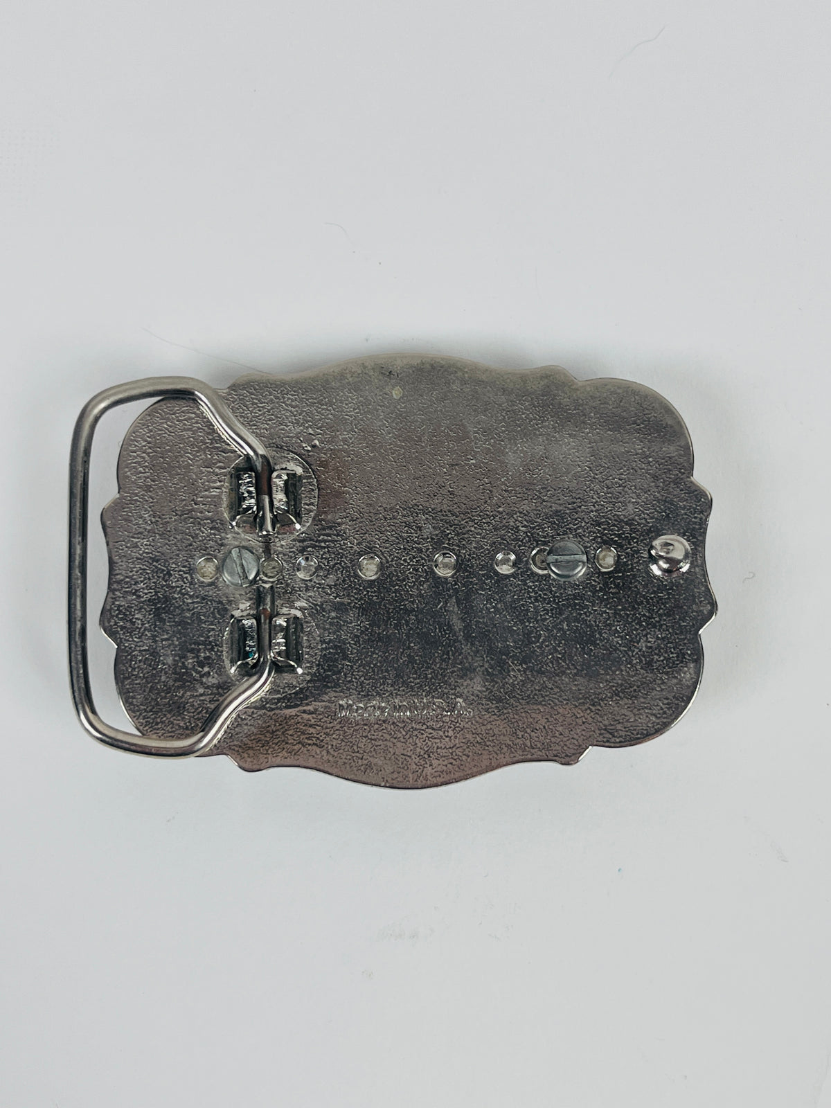 Vintage Snakeskin Belt Buckle