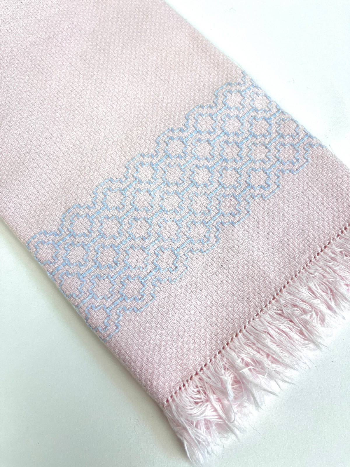 Vintage Swedish Embroidered Guest Towels