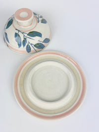 Vintage Handmade Lidded Ceramic Butter Dish