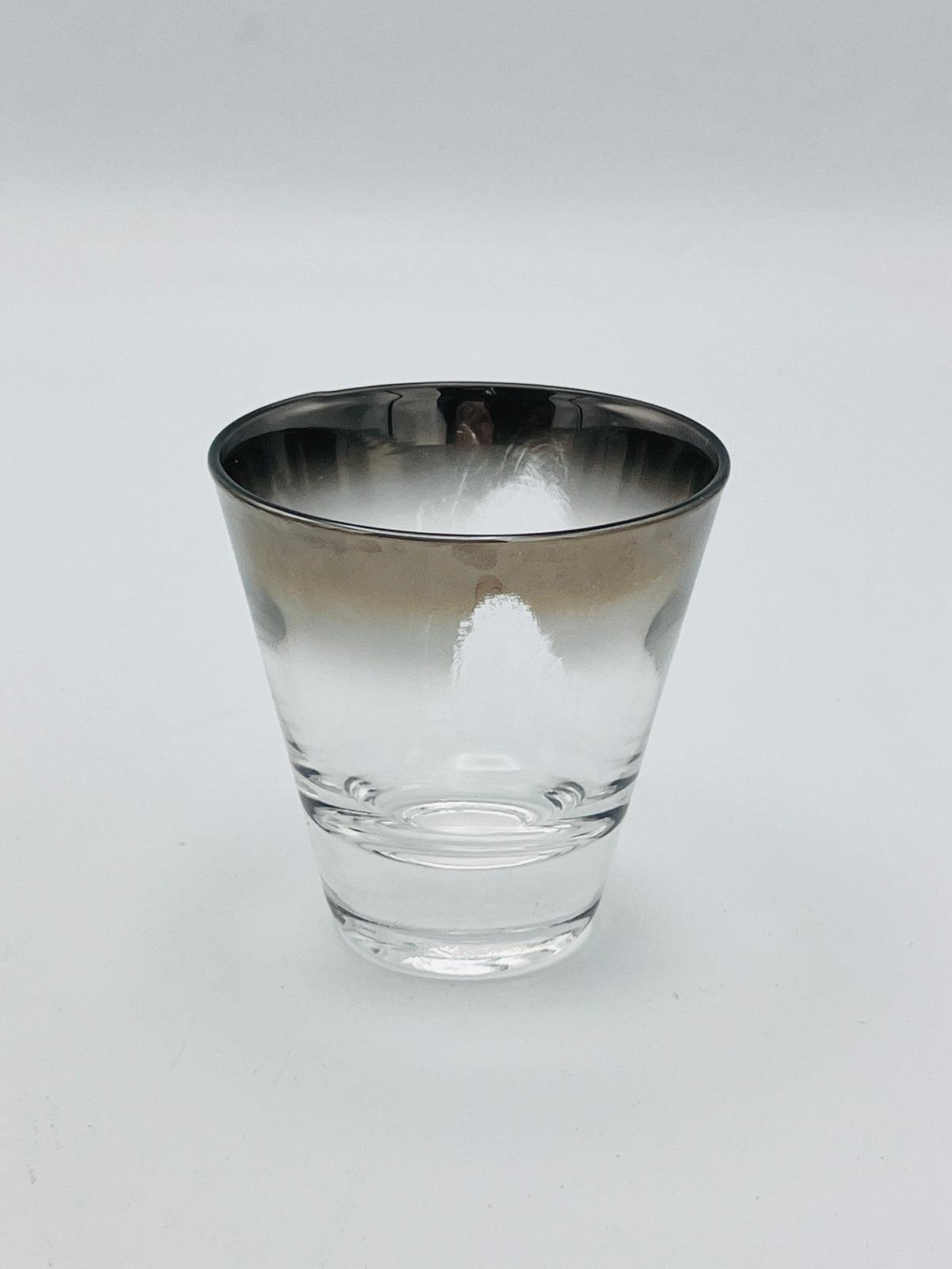 Vintage Silver Fade Shot Glasses