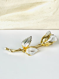 Vintage Rose Brooch